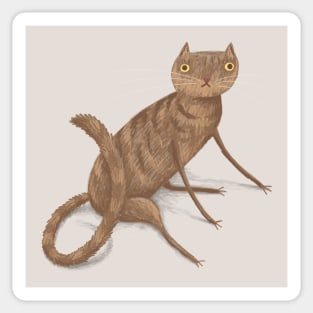 Gangly Cat Sticker